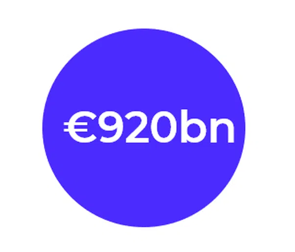 920 billion Euros